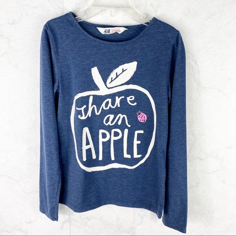 [H&M] Long Sleeve Graphic Tee